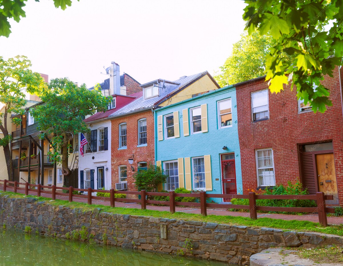 Chesapeake and Ohio Canal in Georgetown, Washington, DC
